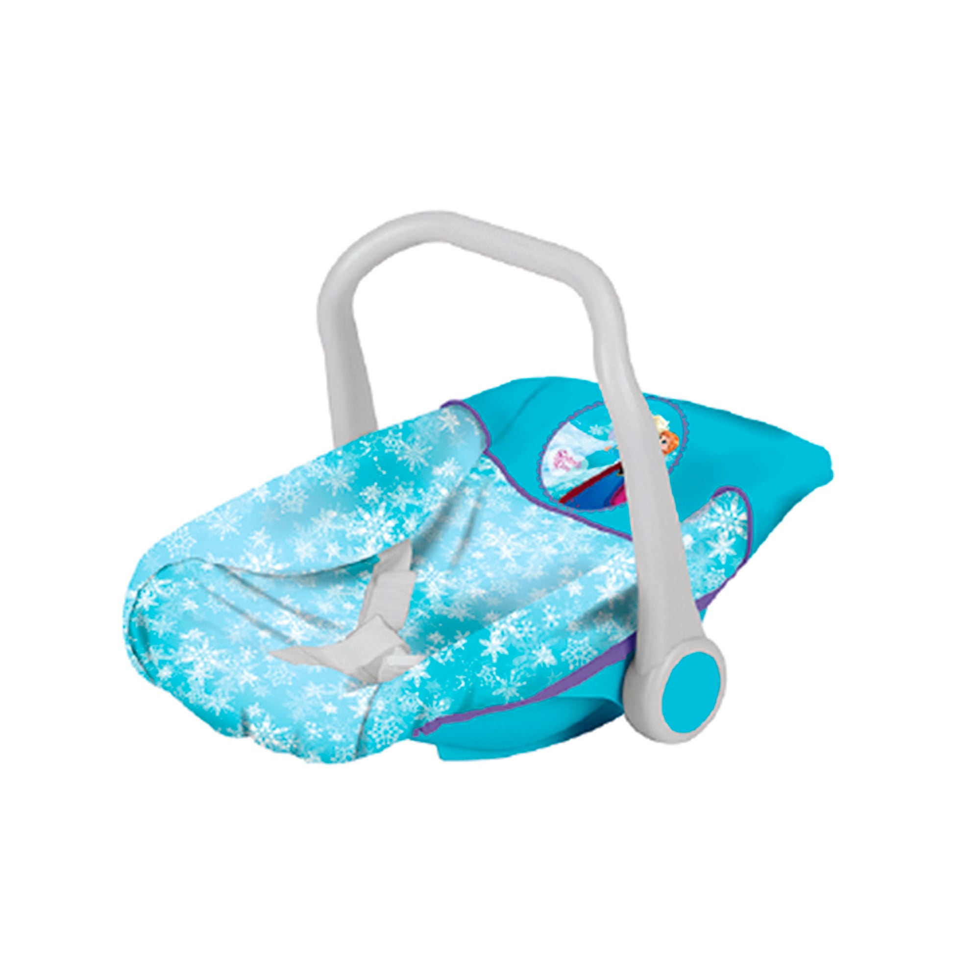 COCHE TRAVEL DE JUGUETE PARA MUÑECA + CUNA FROZEN DISNEY - 4