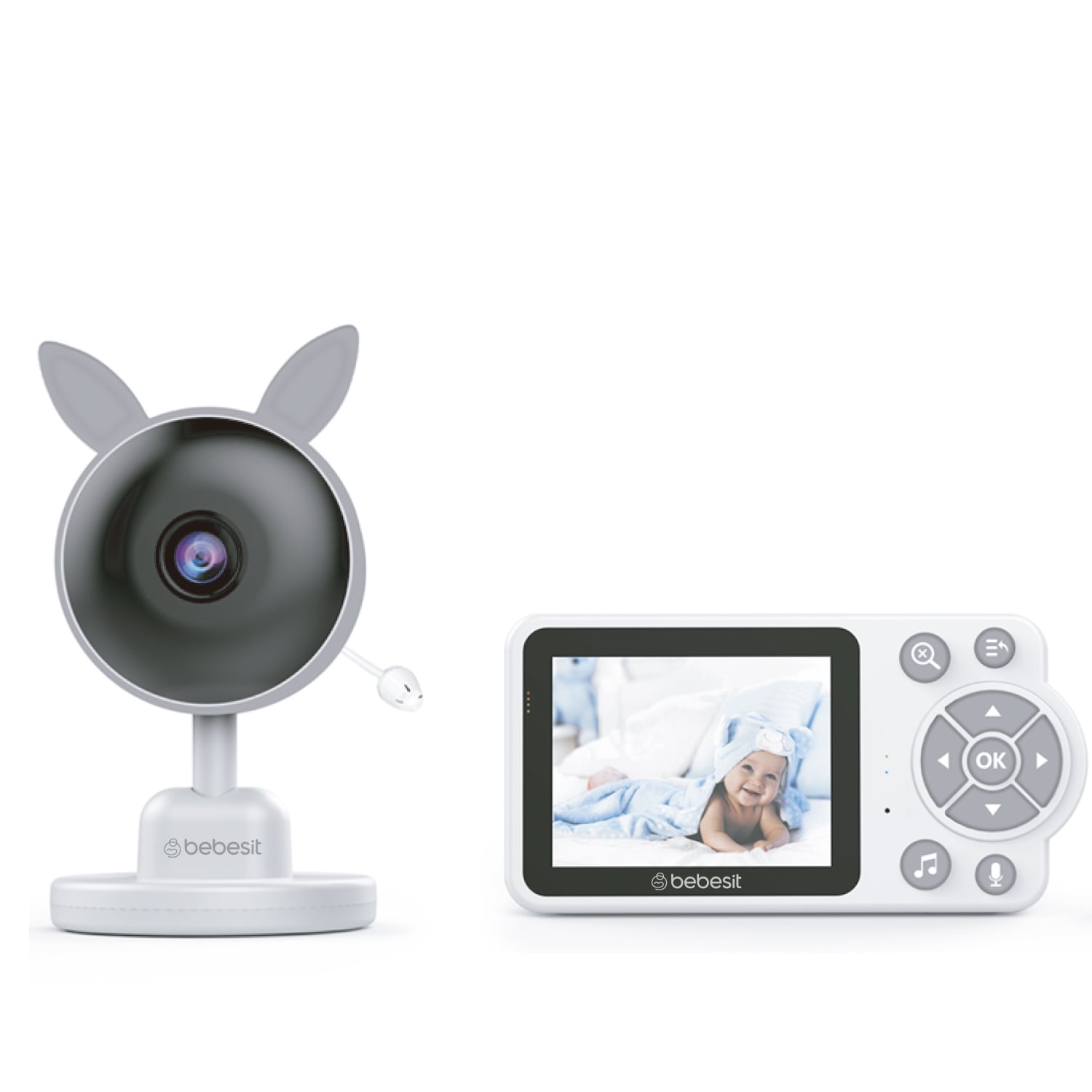 MONITOR CAMARA SMARTGUARD 2.0 4X ZOOM CON RUIDO BLANCO - 1