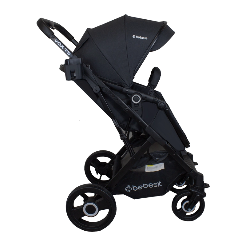 COCHE CUNA PASEO VOX NEGRO BEBESIT - 2