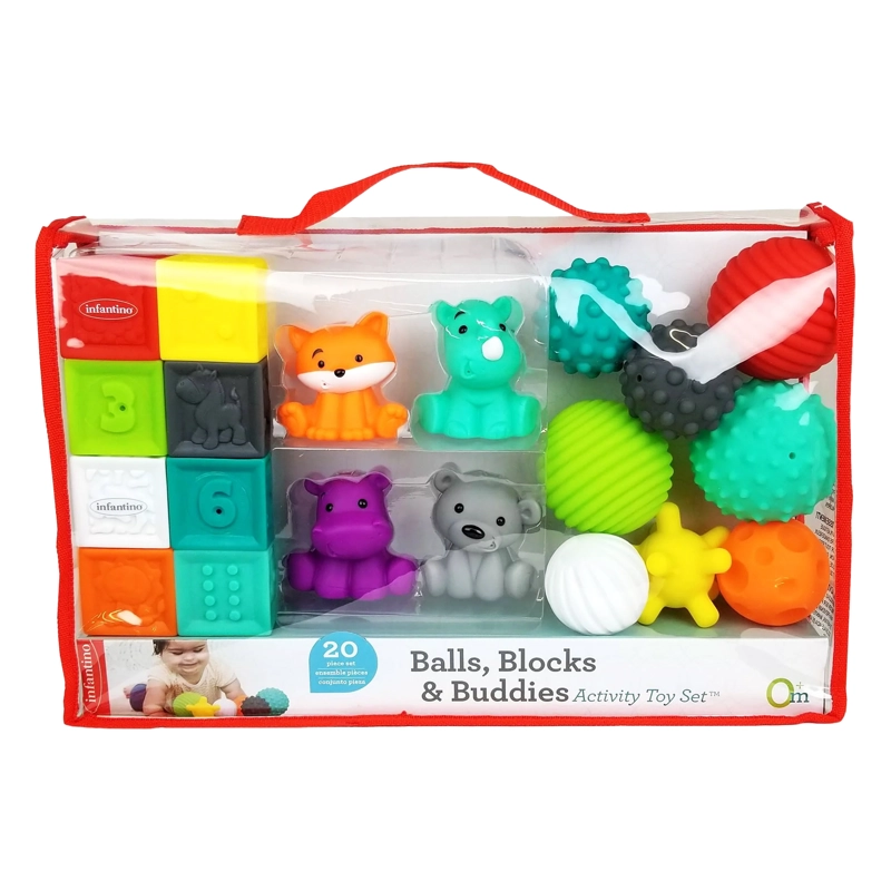 JUGUETE BEBE  INTERACTIVO BALLS BLOCKS BUDDIES INFANTINO - 1