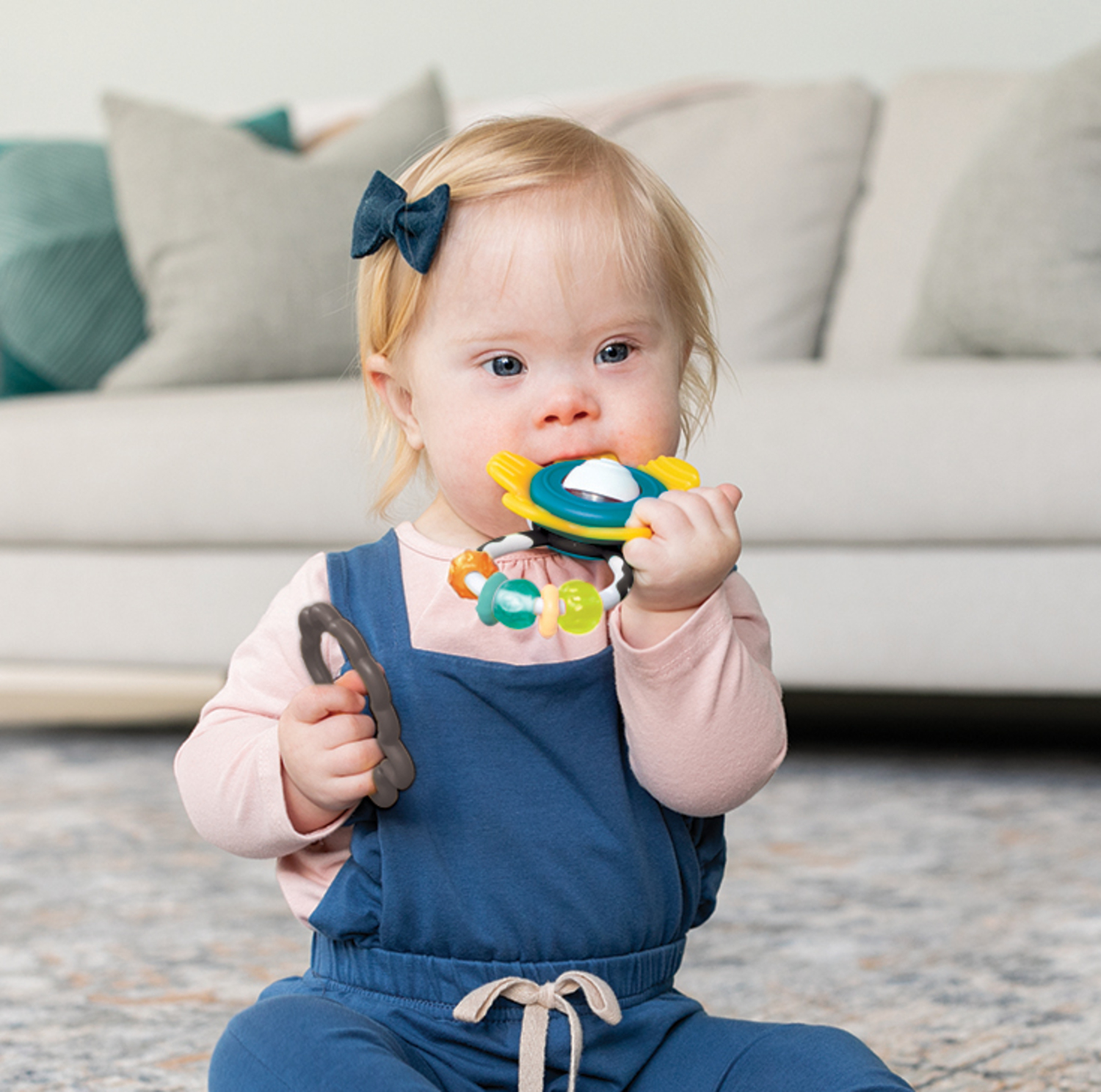 JUGUETE BEBE TEETHER&RATTLES BABY GIF INFANTINO - 3