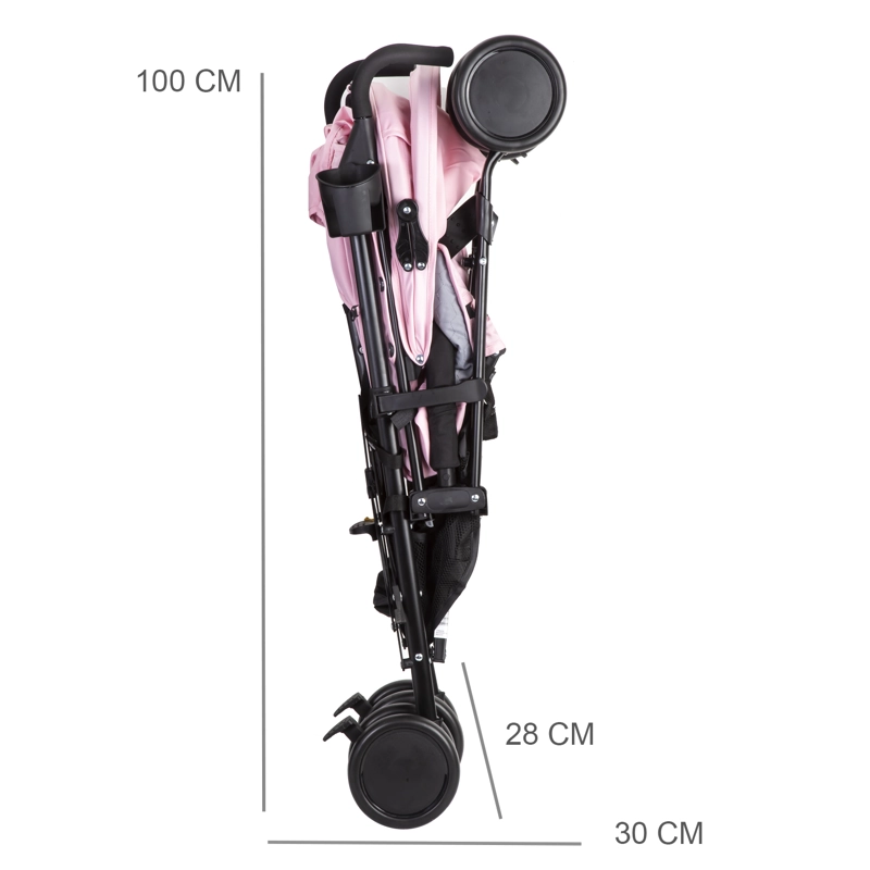 COCHE PARAGUA KRONOS ROSADO BEBESIT - 8