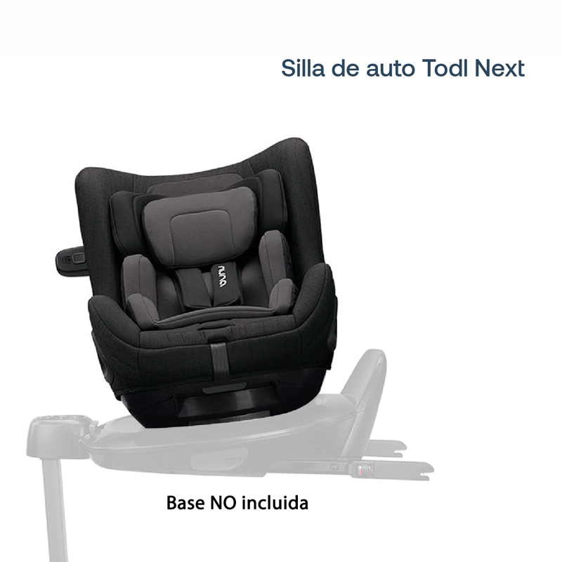 SILLA DE AUTO CONVERTIBLE TODL NEXT CAVIAR - 5