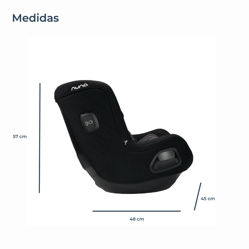 SILLA DE AUTO CONVERTIBLE TODL NEXT CAVIAR - 9