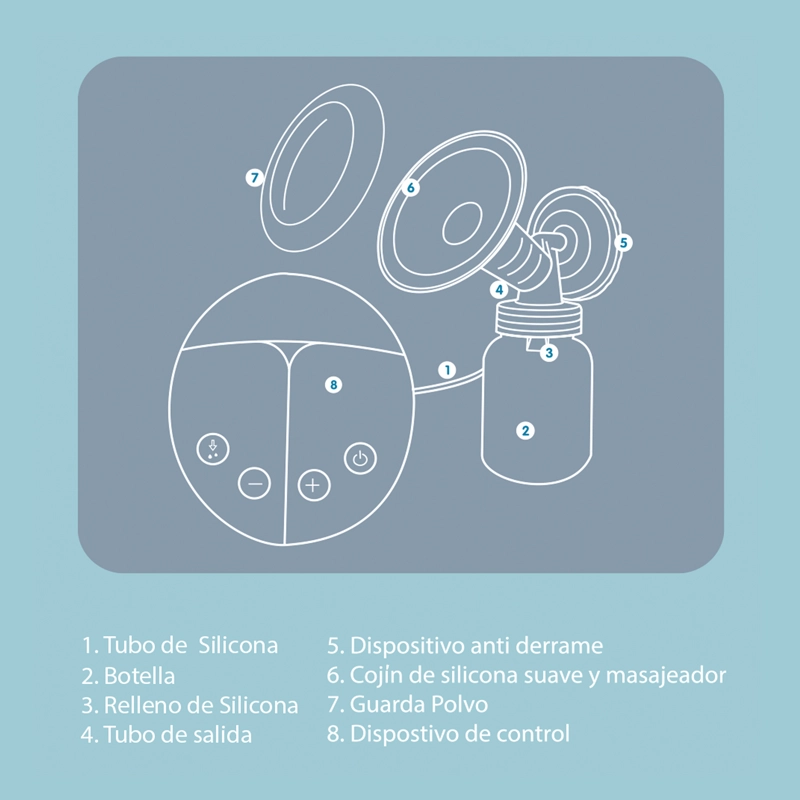 EXTRACTOR DE LECHE ADVANCE 8013 - 8