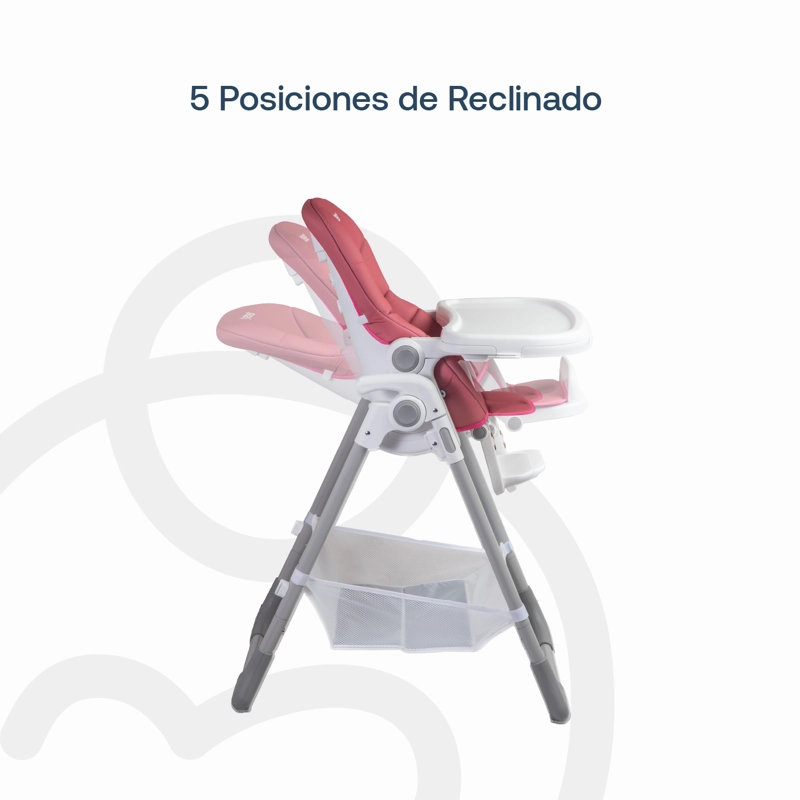 SILLA DE COMER SNACK LX ROSADA BEBESIT - 5