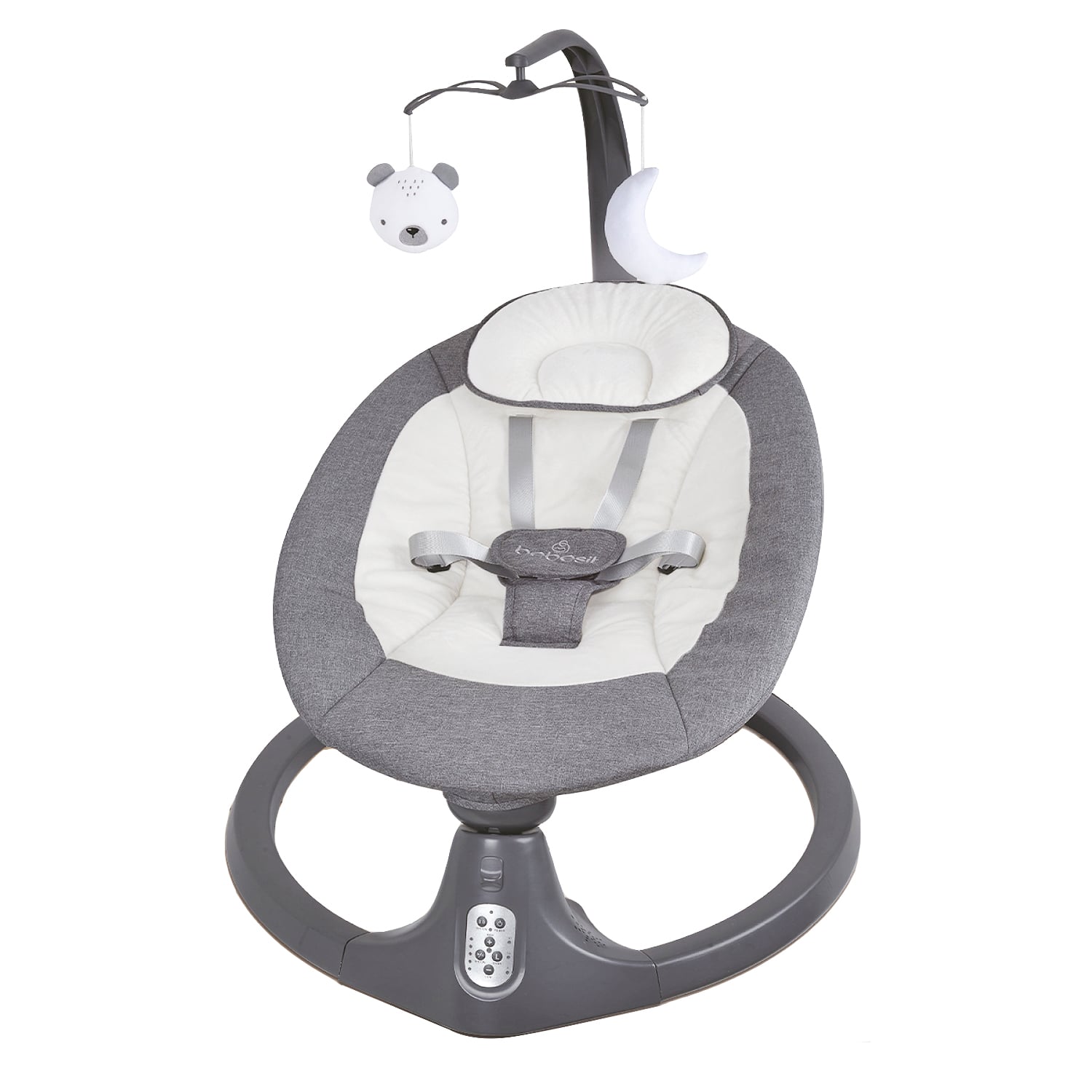 SILLA NIDO BABY SWING GRIS BEBESIT - 1