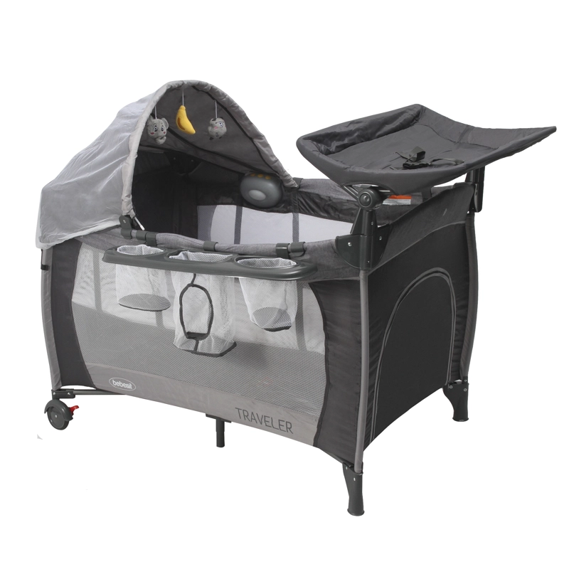 CUNA PACK AND PLAY TRAVELER 6044 GRIS - 1