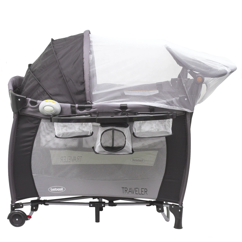 CUNA PACK AND PLAY TRAVELER 6044 GRIS - 2