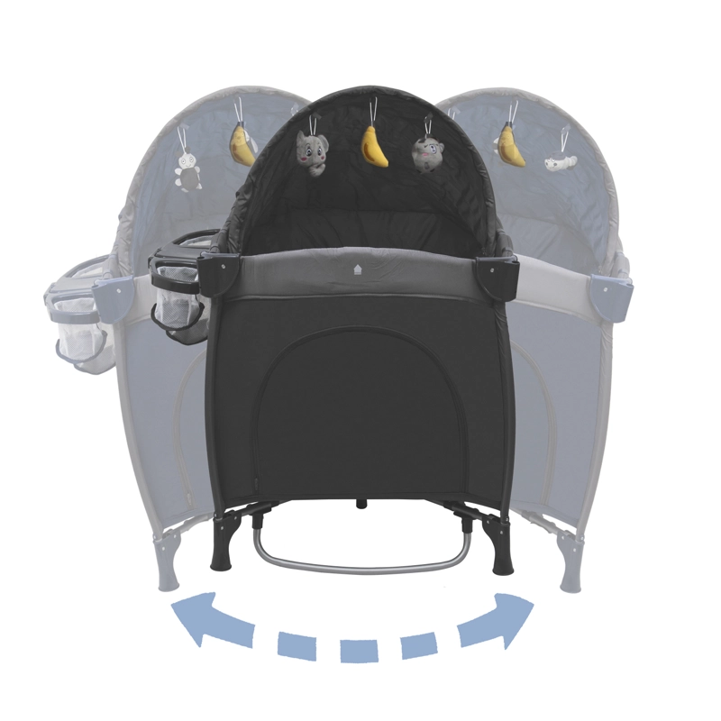 CUNA PACK AND PLAY TRAVELER 6044 GRIS - 3