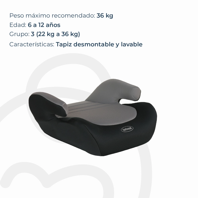 ALZADOR BEBESIT CS101 GRIS - 3