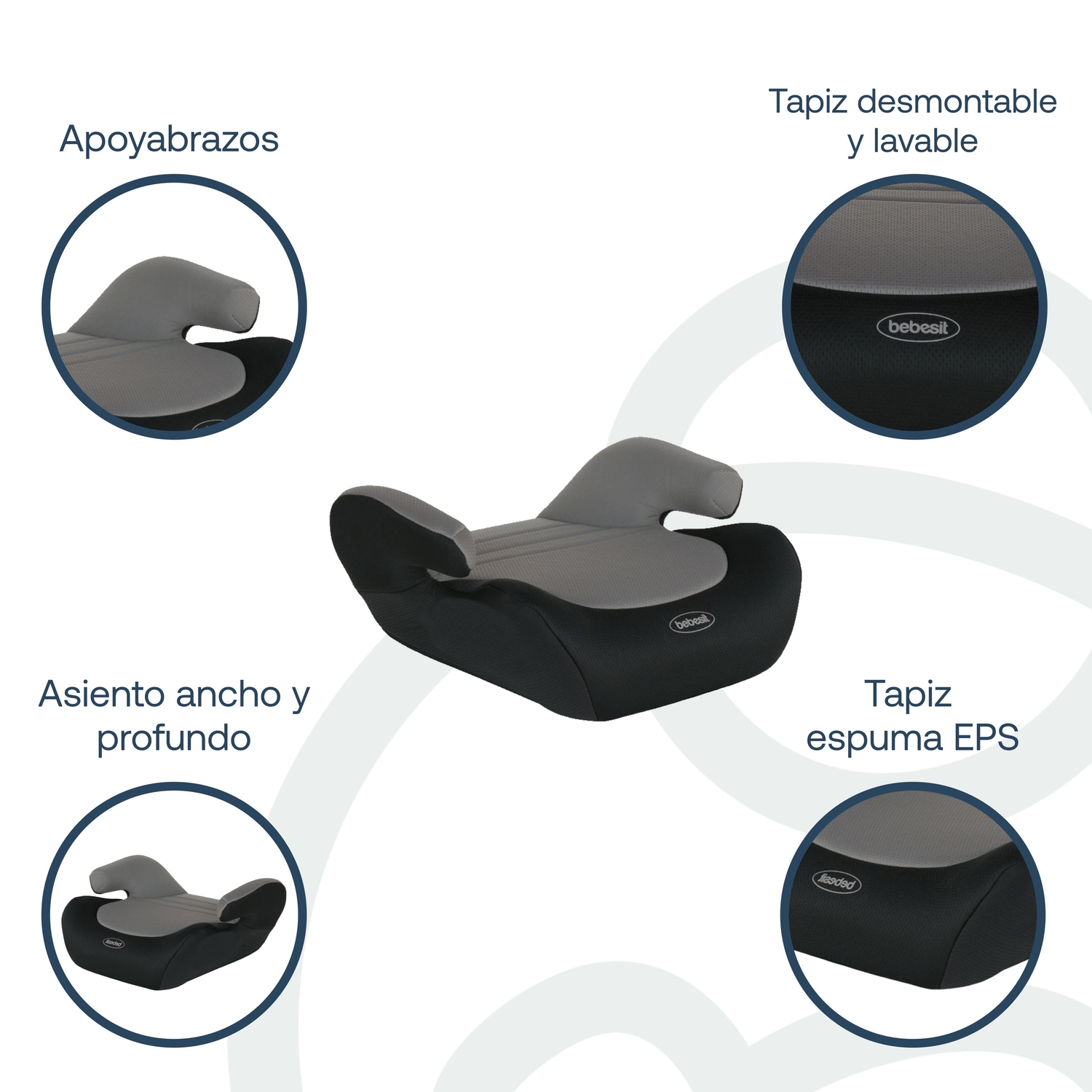 ALZADOR BEBESIT CS101 GRIS - 8