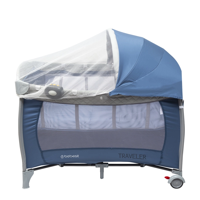 CUNA PACK AND PLAY TRAVELER AZUL - 2