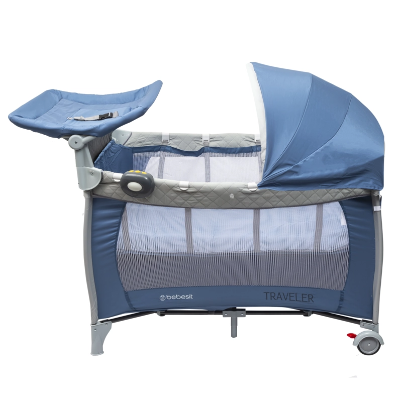 CUNA PACK AND PLAY TRAVELER AZUL - 3