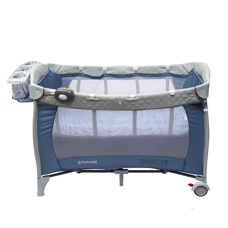 CUNA PACK AND PLAY TRAVELER AZUL - 5