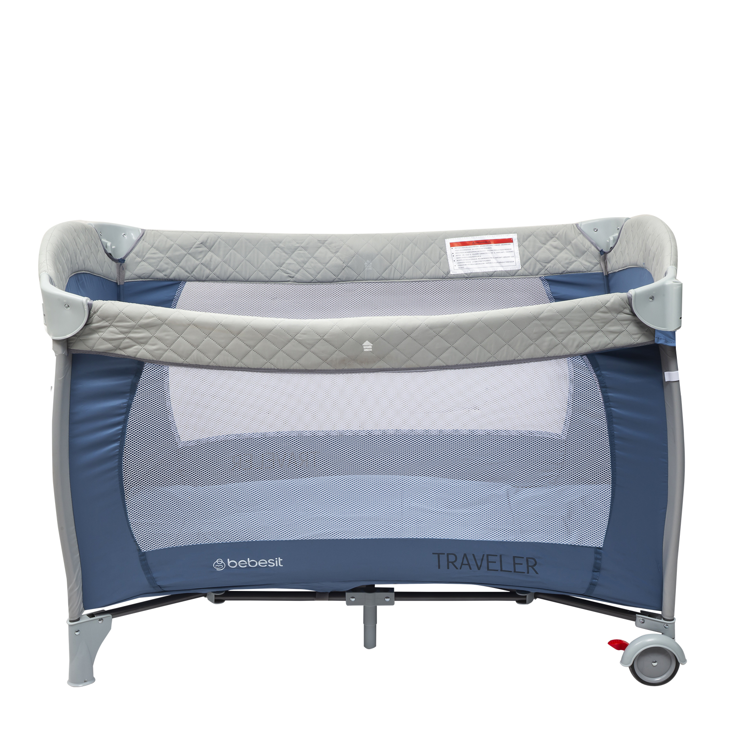 CUNA PACK AND PLAY TRAVELER AZUL - 6