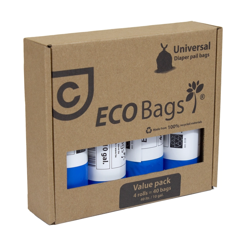 BOLSAS BASURA ECOBAGS 4X40 BEBESIT - 2