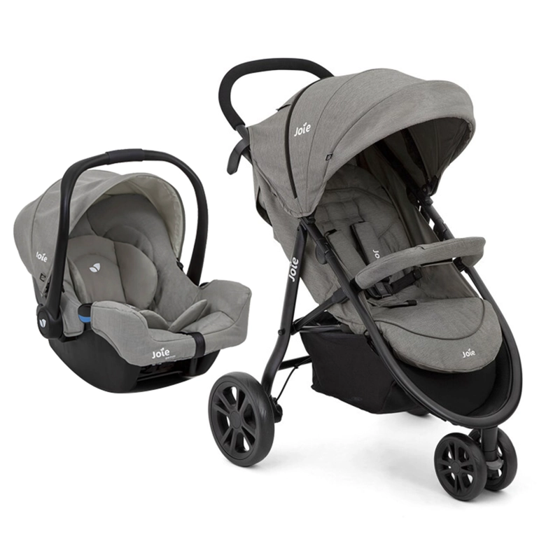 COCHE TRAVEL SYSTEM LITETRAX 3 PEBBLE JOIE - 1
