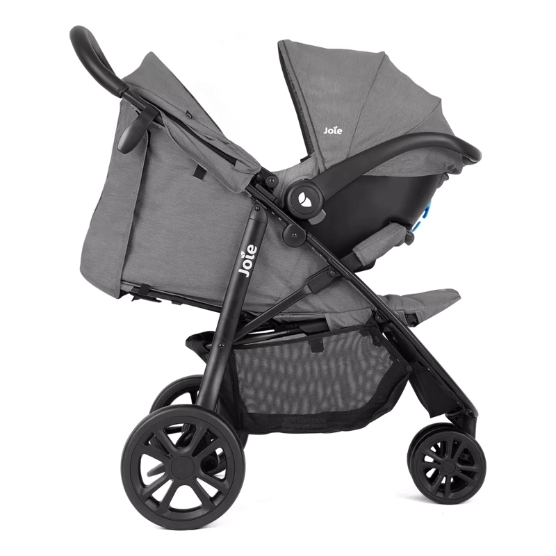 COCHE TRAVEL SYSTEM LITETRAX 3 PEBBLE JOIE - 5