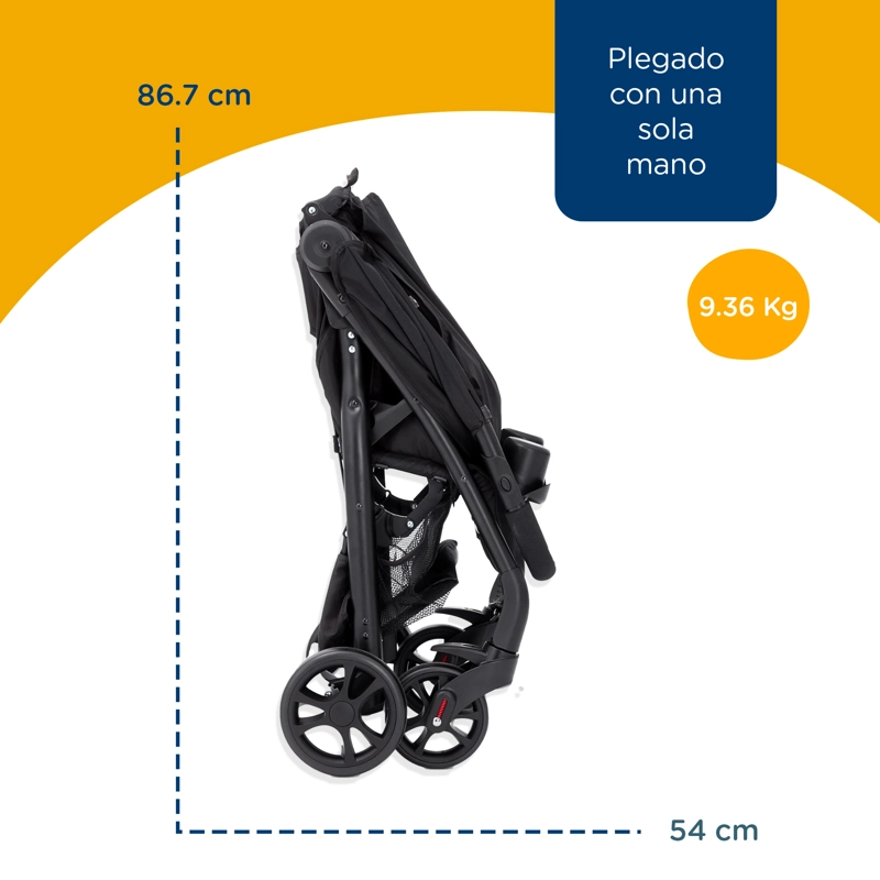 COCHE DE PASEO MUZE LX COAL JOIE - 6