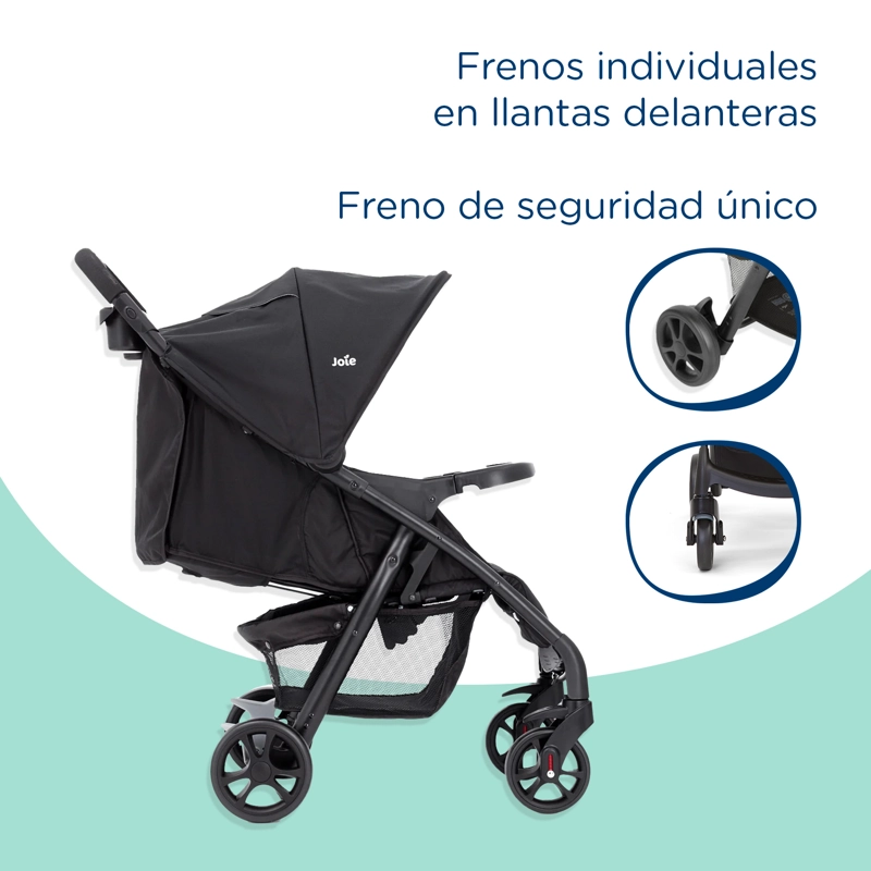 COCHE DE PASEO MUZE LX COAL JOIE - 8