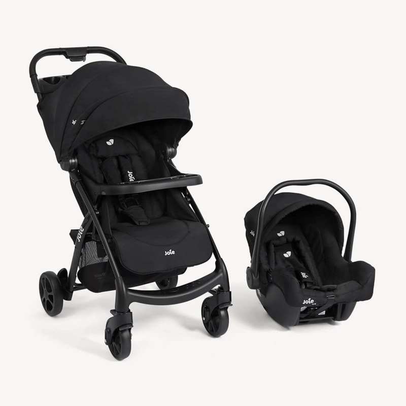 COCHE TRAVEL SYSTEM MUZE LX COAL JOIE - 1