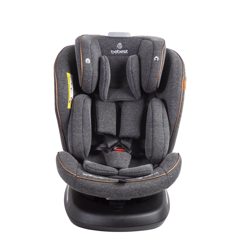 SILLA DE AUTO CONVERTIBLE ISOFIX SUPRA 360º PREMIUM GRIS - 3