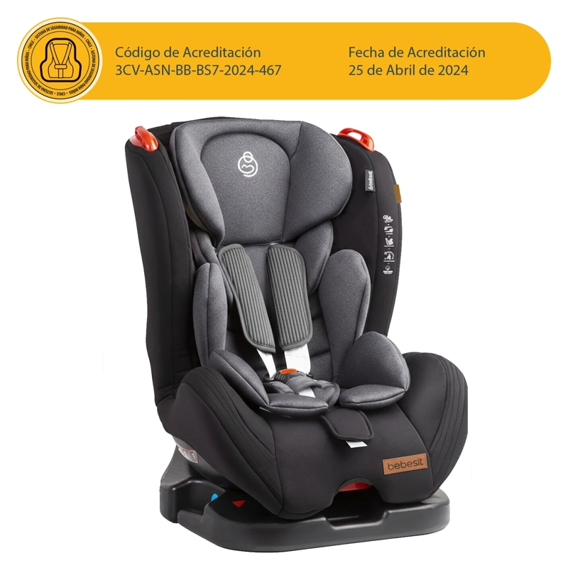 SILLA DE AUTO ARIES DARK GREY - 9
