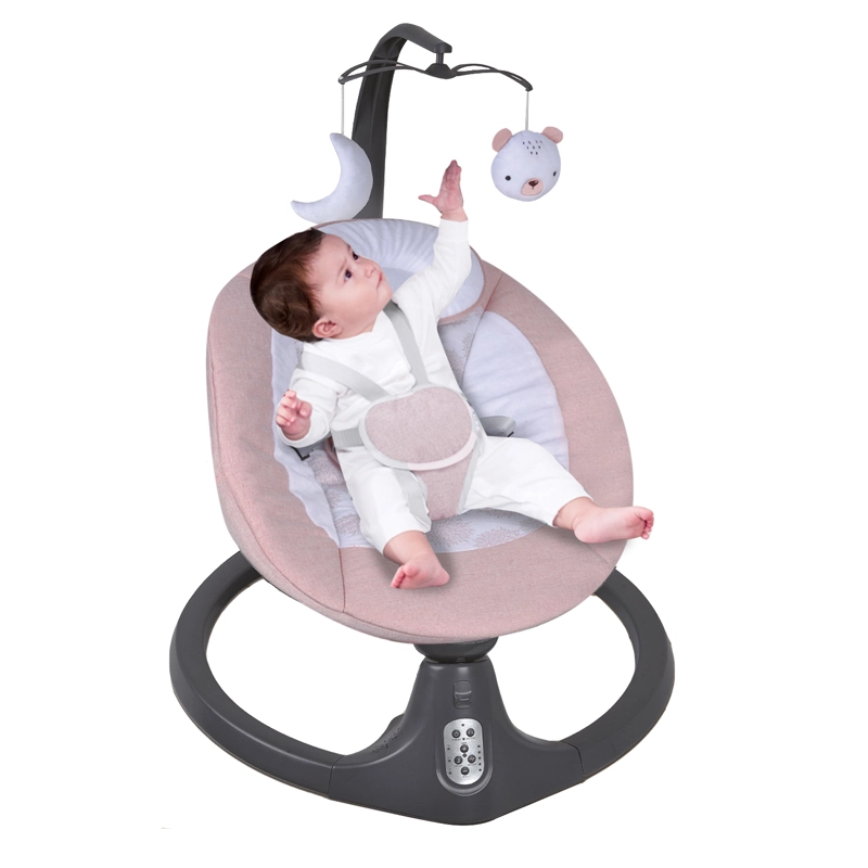 SILLA NIDO BABY SWING ROSADO BEBESIT - 9
