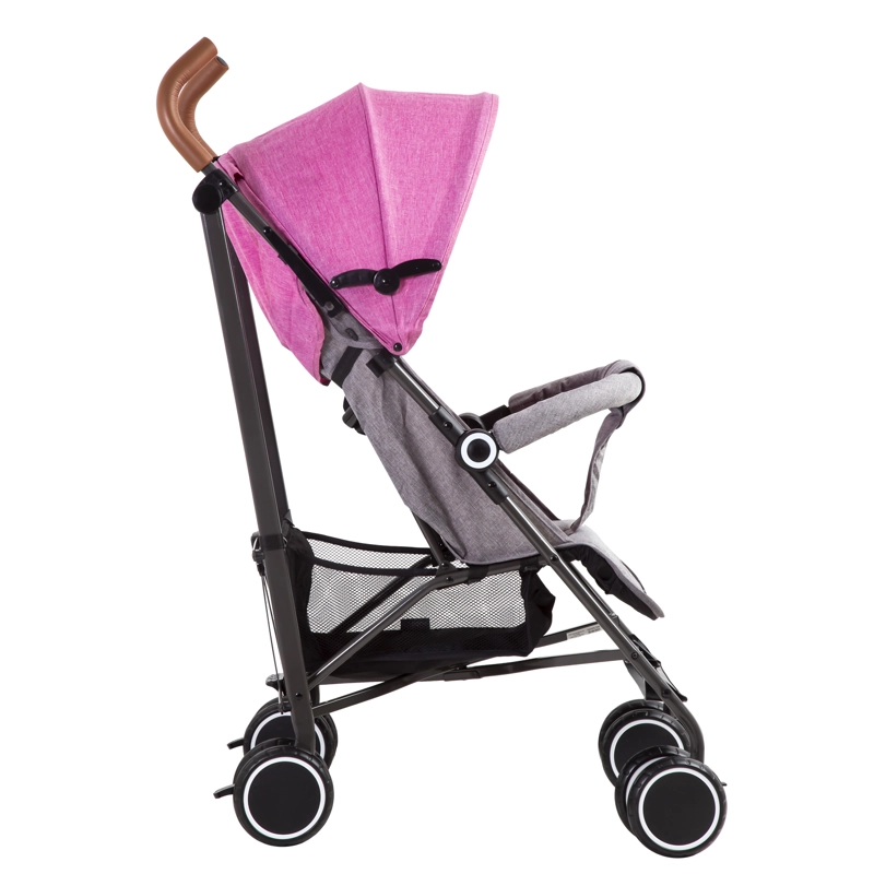 COCHE PARAGUA CLAP - MELANGE ROSADO - 3