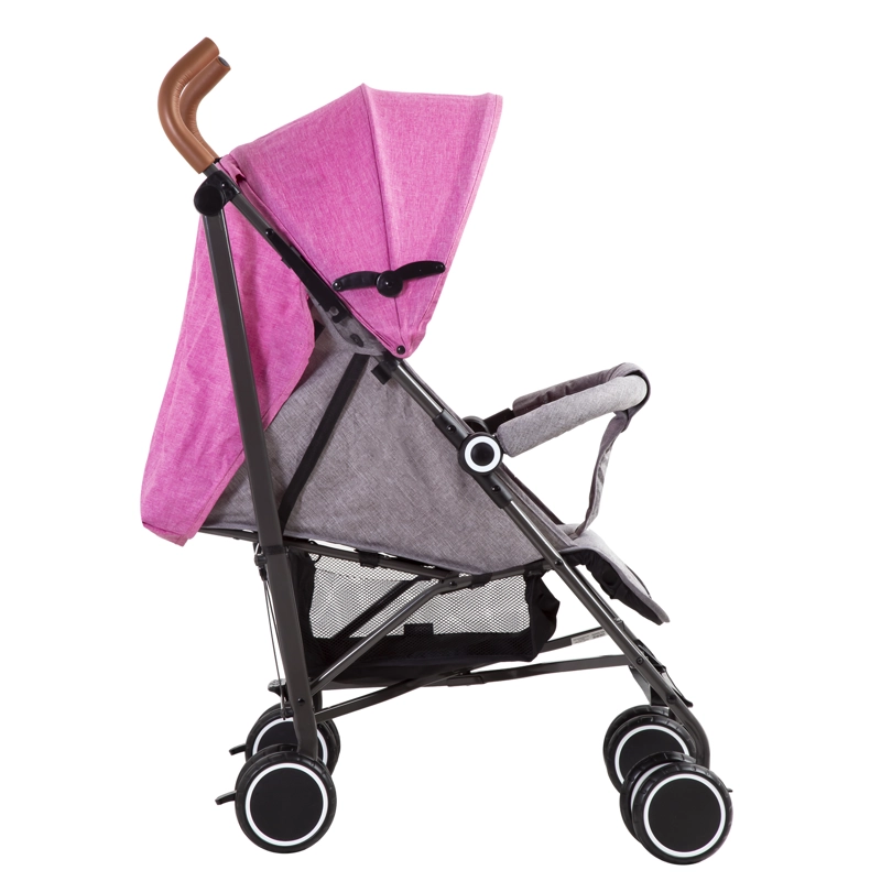 COCHE PARAGUA CLAP - MELANGE ROSADO - 4