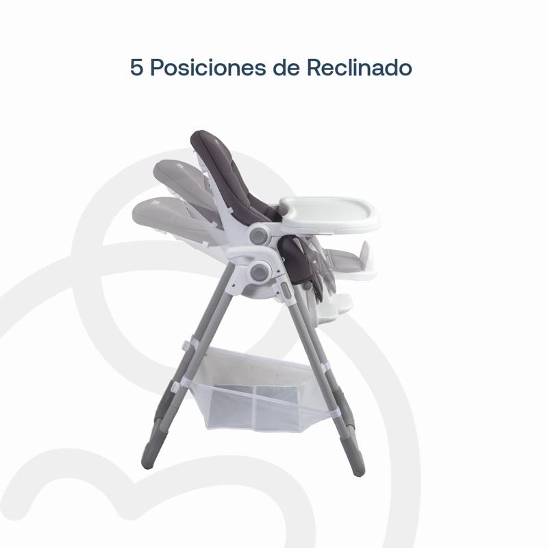 SILLA DE COMER SNACK LX GRIS BEBESIT - 5