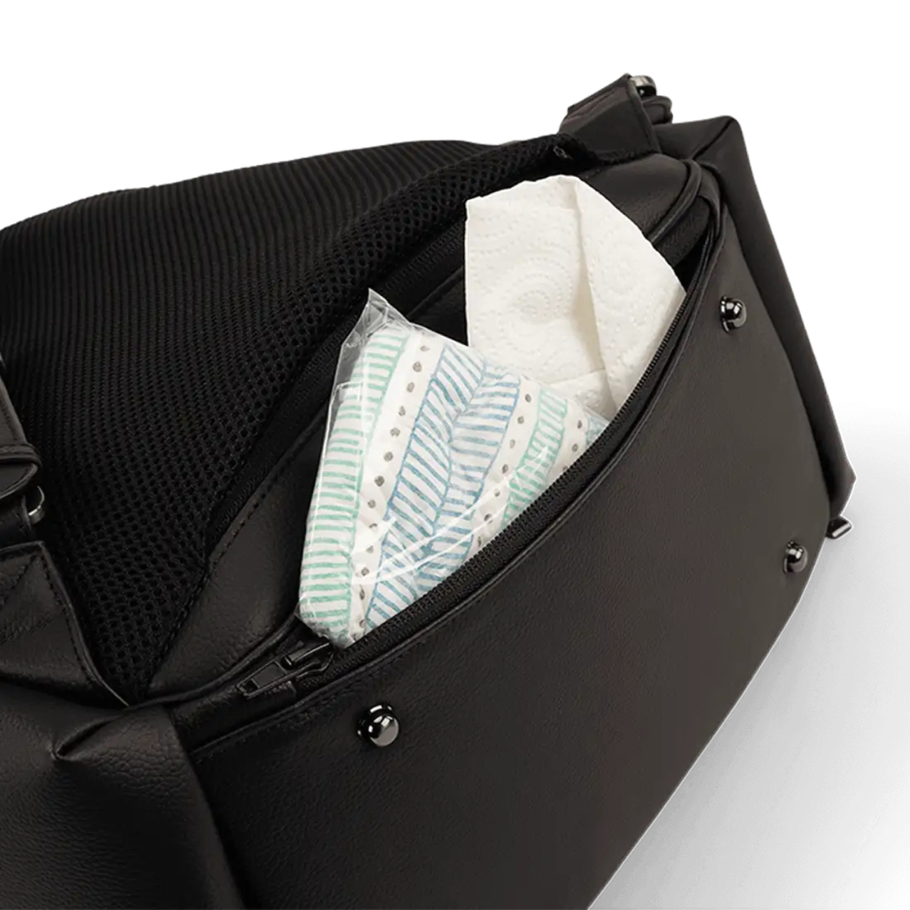 MOCHILA MATERNAL ESSENTIAL BAG CAVIAR NUNA - 8