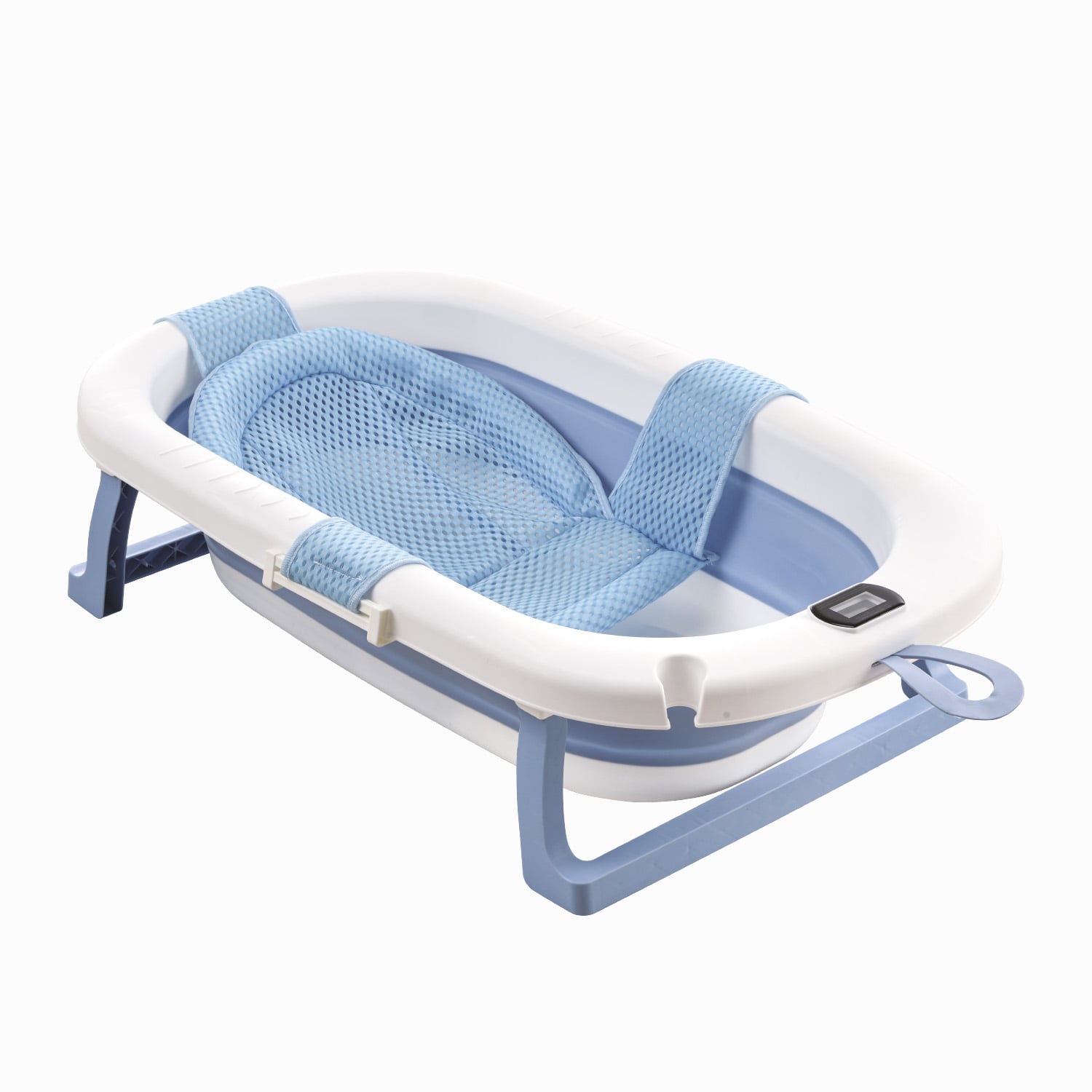 BAÑERA PLEGABLE AQUA AZUL BEBESIT - 1