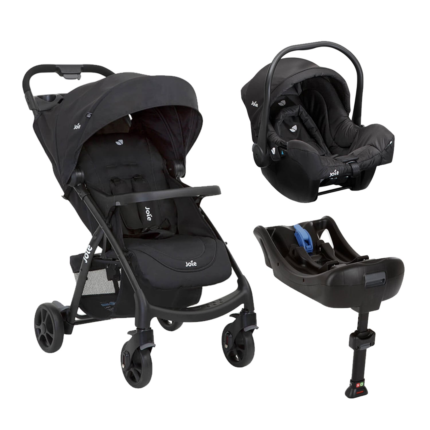 COCHE TRAVEL SYSTEM MUZE LX + BASE COAL JOIE - 1