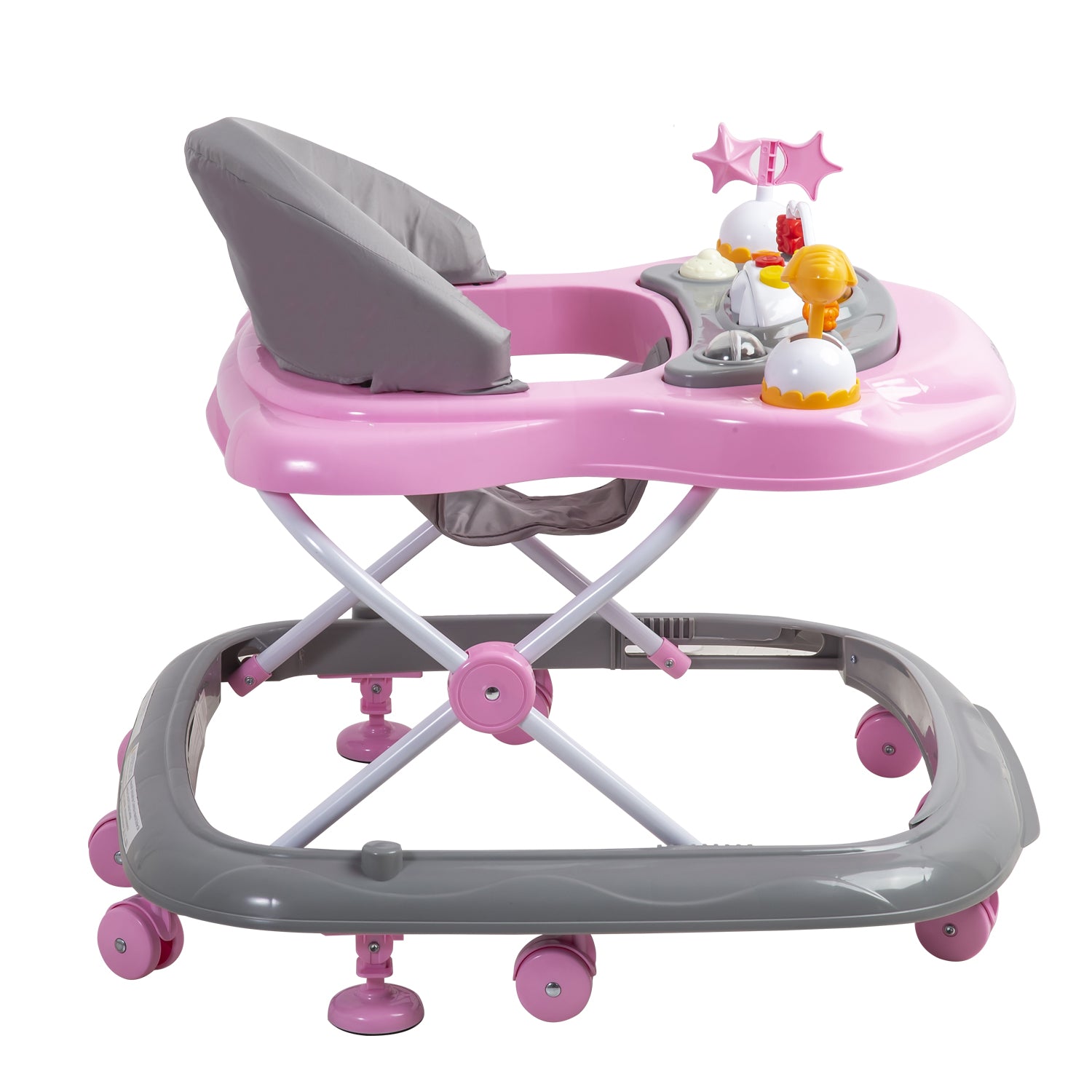 ANDADOR MUSICAL AIRBUS GRIS ROSADO - 5