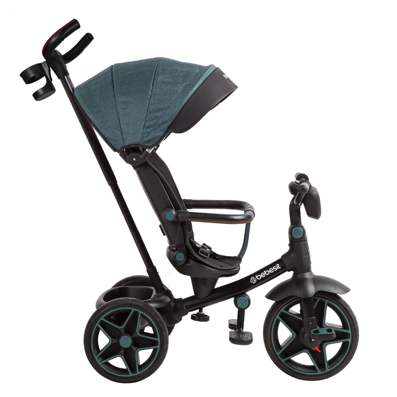 TRICICLO INFANTIL EXPLORER VERDE BEBESIT - 2