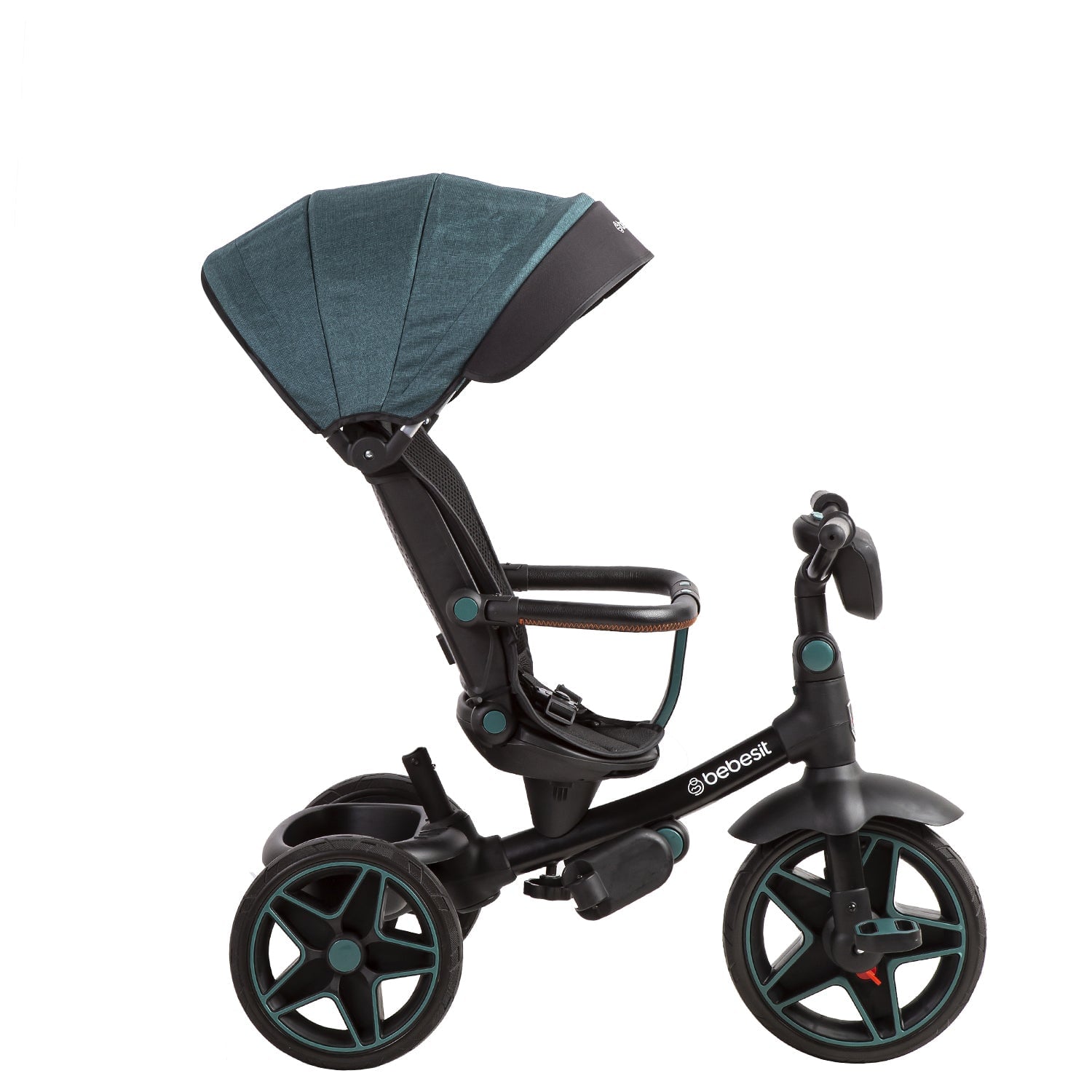 TRICICLO INFANTIL EXPLORER VERDE BEBESIT - 4