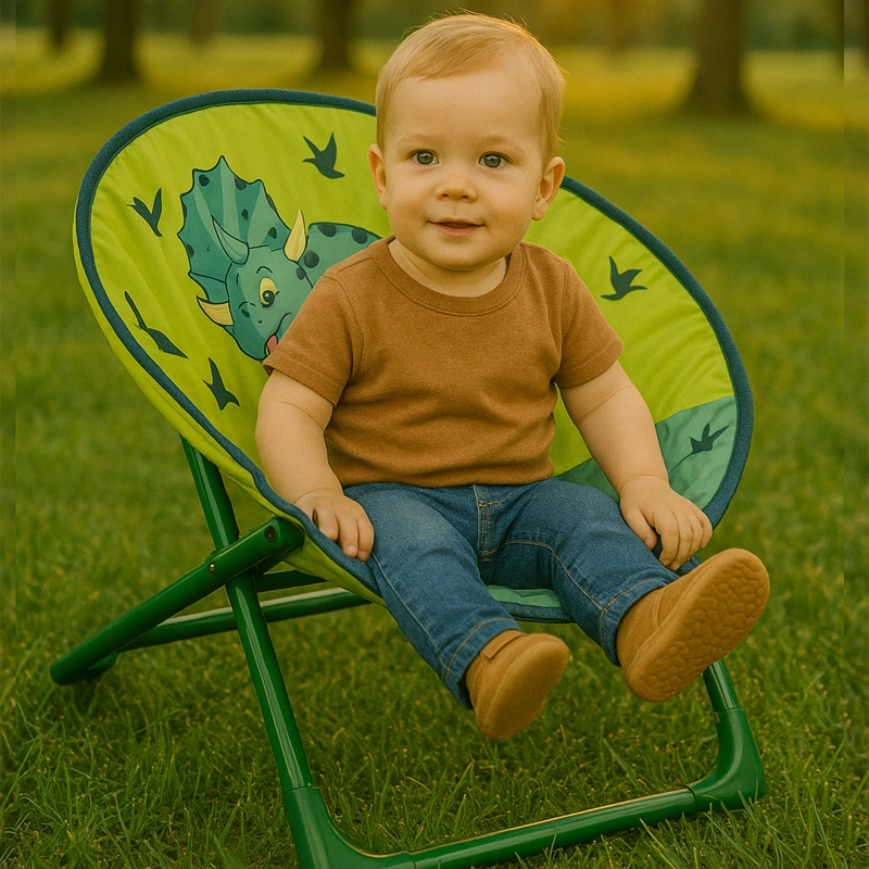SILLA PLEGABLE FUN SEAT DINOSAURIO BEBESIT - 2