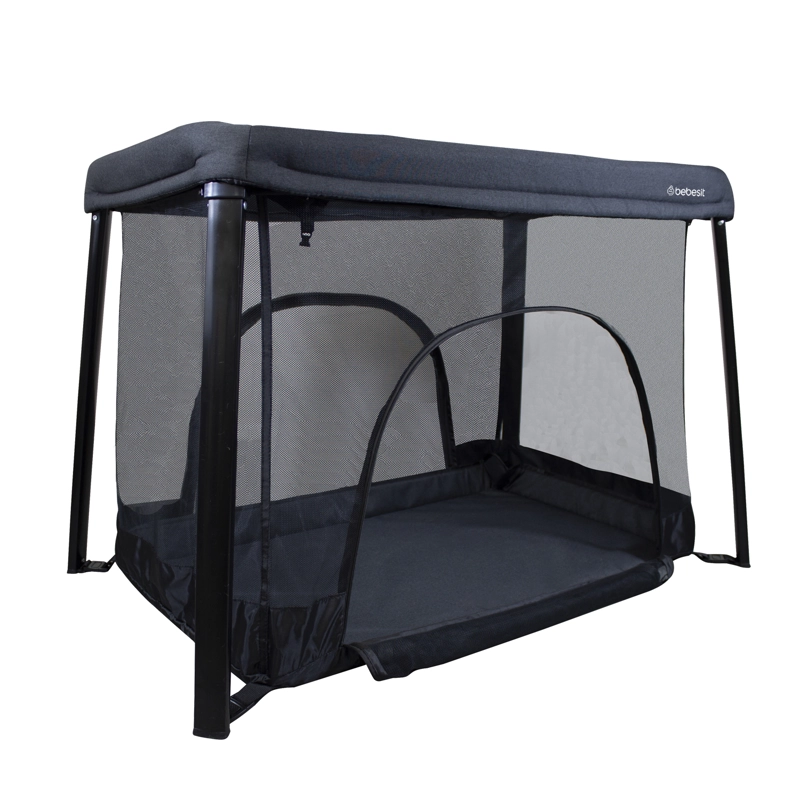 CUNA CORRAL 3 EN 1 ECLIPSE SAFE & SLEEP NEGRO BEBESIT - 2