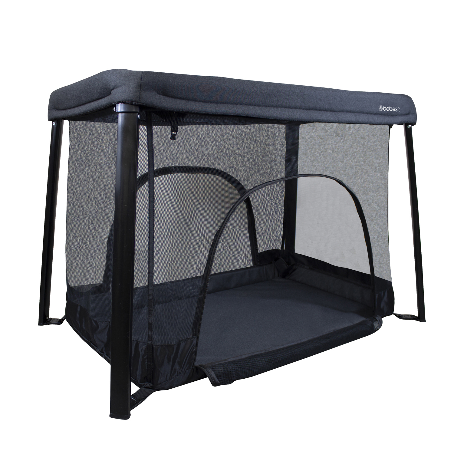 CUNA CORRAL 3 EN 1 ECLIPSE SAFE & SLEEP NEGRO BEBESIT - 2