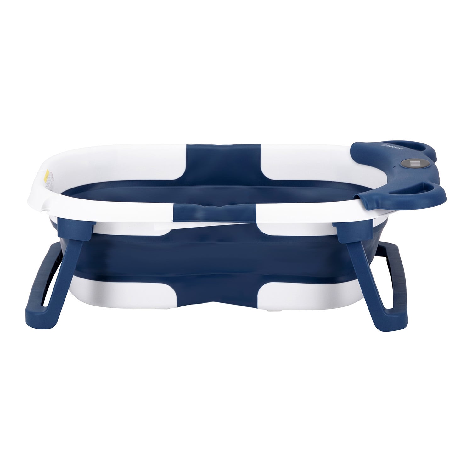 BAÑERA PLEGABLE SMART BEAR VIAJES BEBE AZUL CON TERMÓMETRO - 1