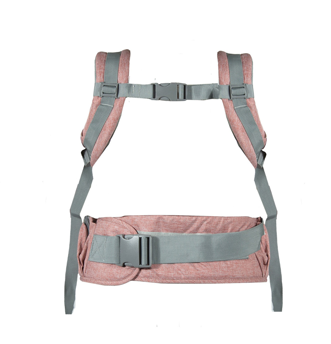 PORTA BEBE ARNÉS CON ASIENTO CUIDADOS CADERA HIP SEAT ROSADO - 5