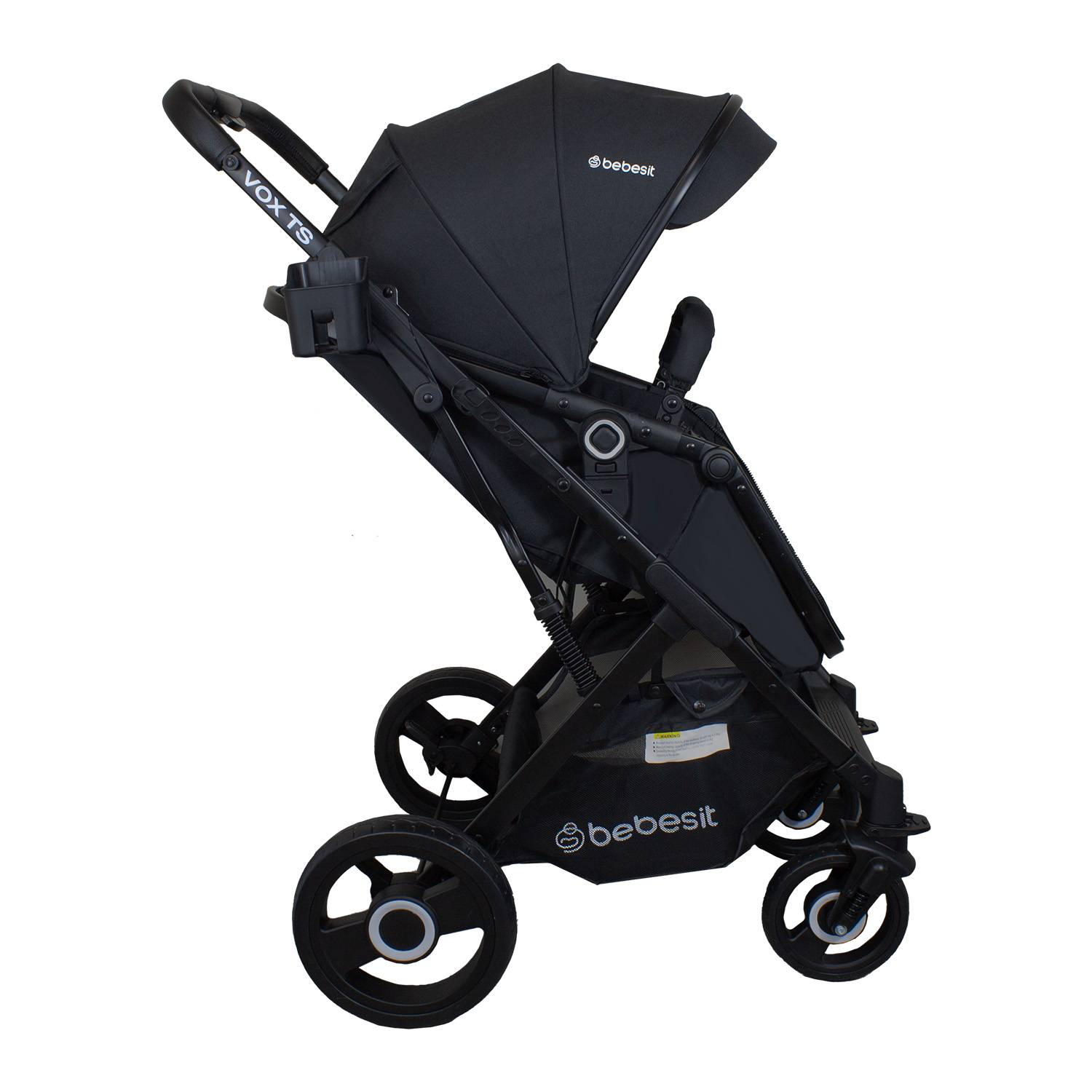 COCHE CUNA PASEO VOX NEGRO BEBESIT - 3