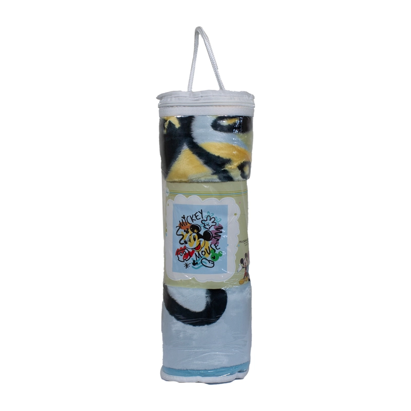 FRAZADA ULTRA SOFT MICKEY MOUSE 80X110CM CELESTE DISNEY - 3