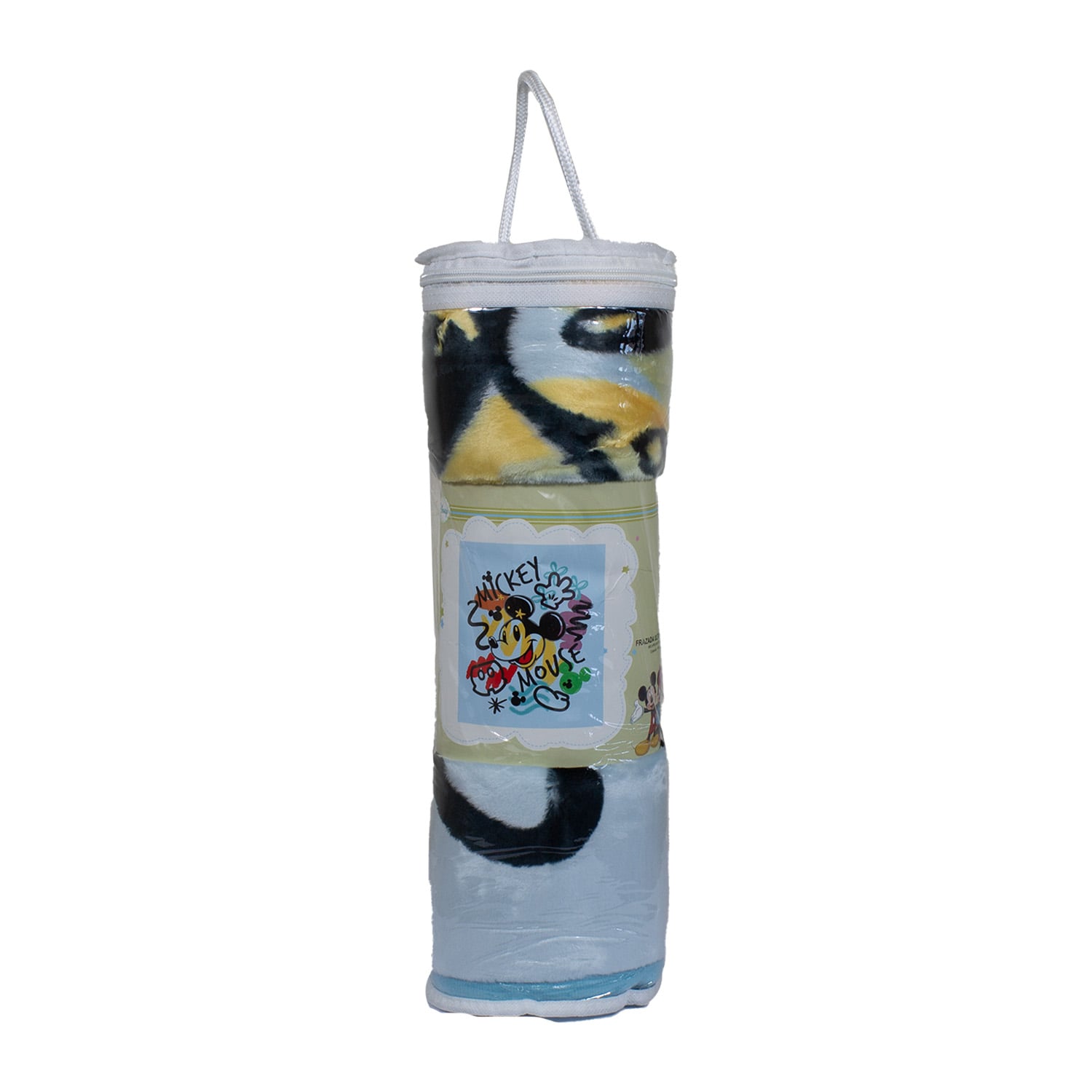 FRAZADA ULTRA SOFT MICKEY MOUSE 80X110CM CELESTE DISNEY - 3