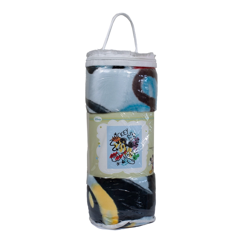 FRAZADA ULTRA SOFT MICKEY MOUSE 110X140CM CELESTE DISNEY - 3
