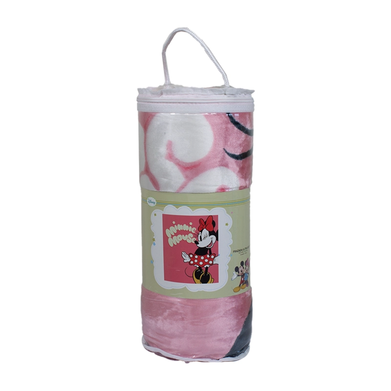 FRAZADA ULTRA SOFT MINNIE MOUSE 110X140CM ROSADO DISNEY - 3