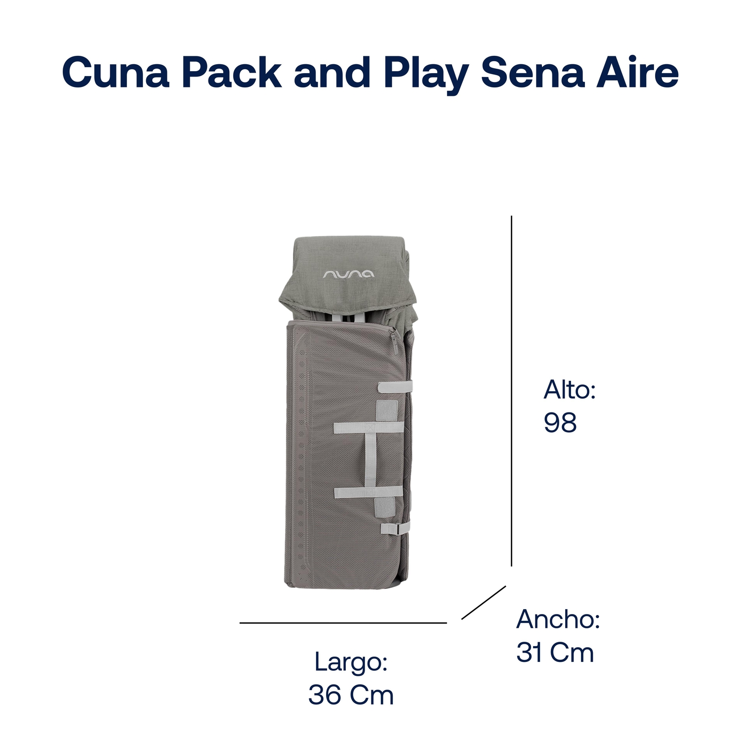 CUNA PACK AND PLAY SENA AIRE FROST - 7