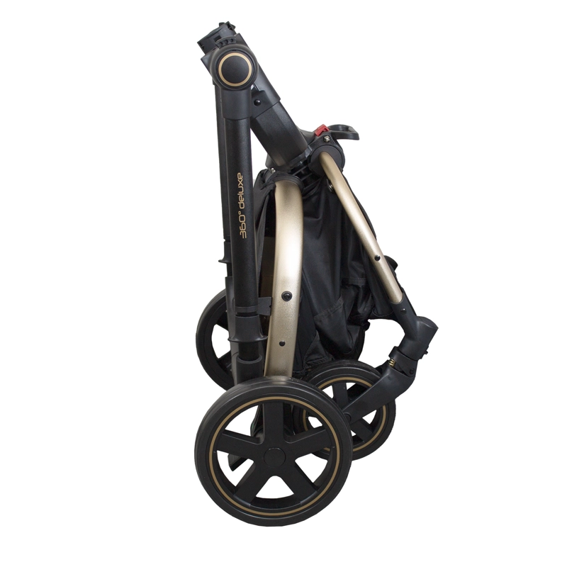 COCHE CUNA TRAVEL SYSTEM DELUXE 360° SX DORADO BEBESIT - 5